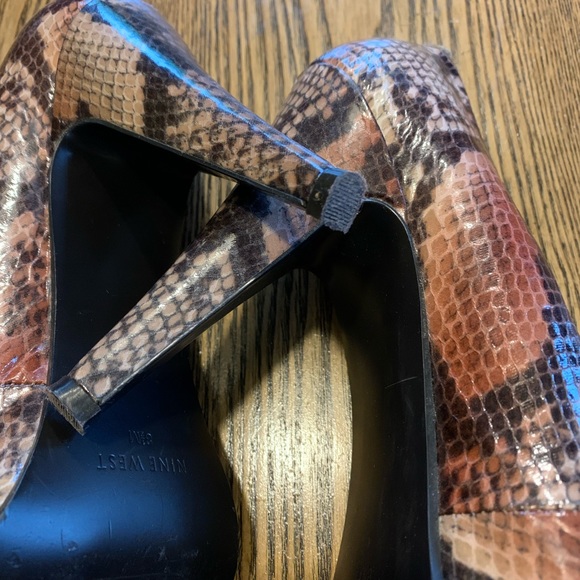 Nine West Heels Sz 81/2 - Picture 5 of 7